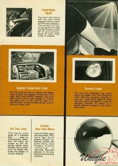 1955 Pontiac Accessories Brochure Page 2